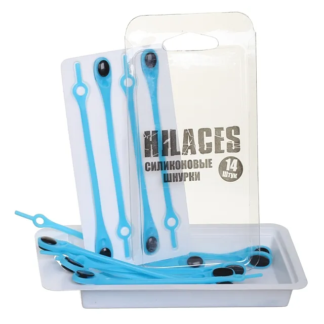 Шнурки силикон HILACES [61-080-20]