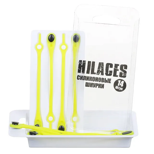 Шнурки силикон HILACES [61-038-20]