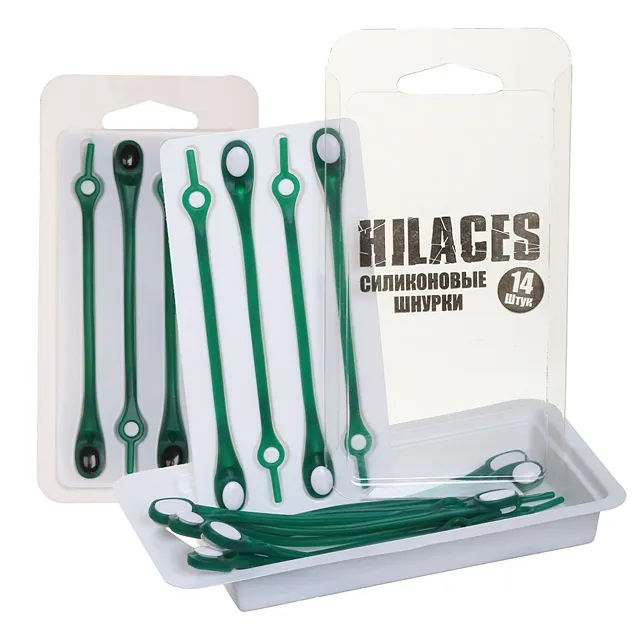 Шнурки силикон HILACES [61-082-20]