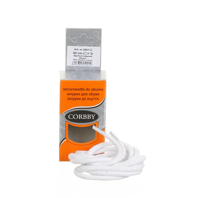 Шнурки для обуви CORBBY [66-069-20]