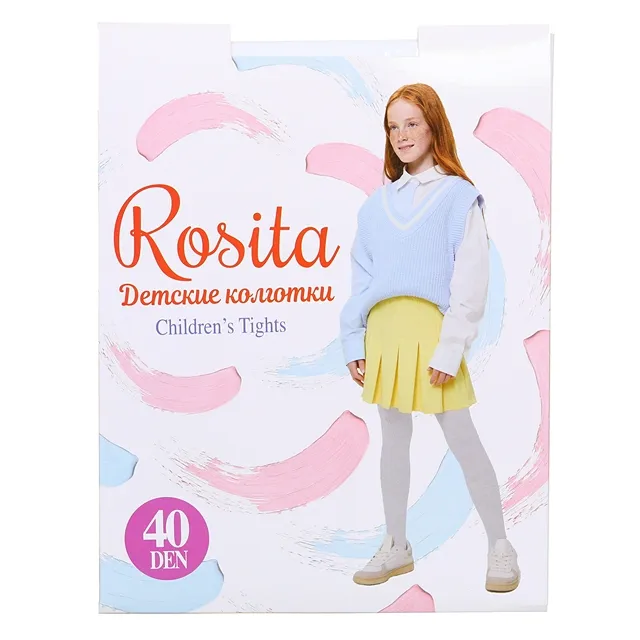 Колготки 62-886-10 КолготкиМ Белый ROSITA ПЛ31-789 