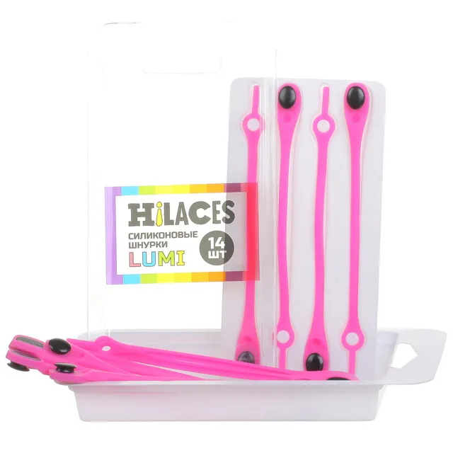 Шнурки силикон HILACES [61-035-20]