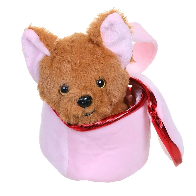 Сумка 60-029-10 Сумка Щенок в сумочке Розочка FLUFFY FAMILY 682313