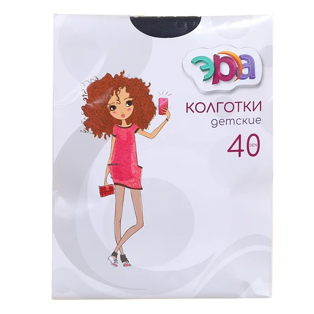 Колготки 62-887-10 КолготкиМ Соты, 40 ден. Сапфир ЭРА П31-578 