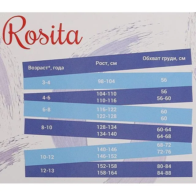 Колготки ROSITA [60-506-10]