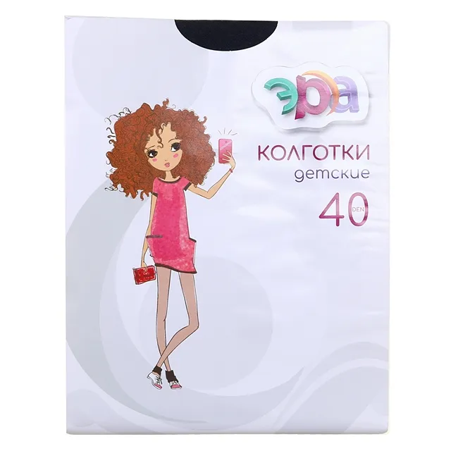 Колготки 62-889-10 КолготкиМ Мелкие Сердечки, 40 ден. темно-синий ЭРА П31-288 