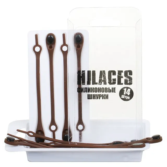 Шнурки силикон HILACES [61-039-20]