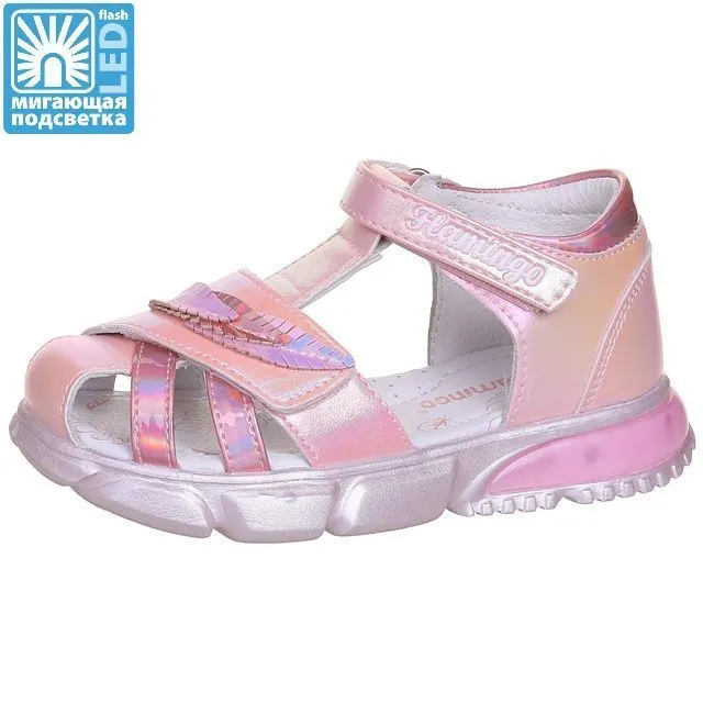 Туфли летние открытые  FLAMINGO [32-450-10]