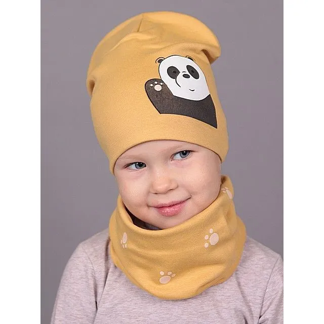 ъ_Шапка (комплект)  ПОЛЯЯРИК  [60-442-10]