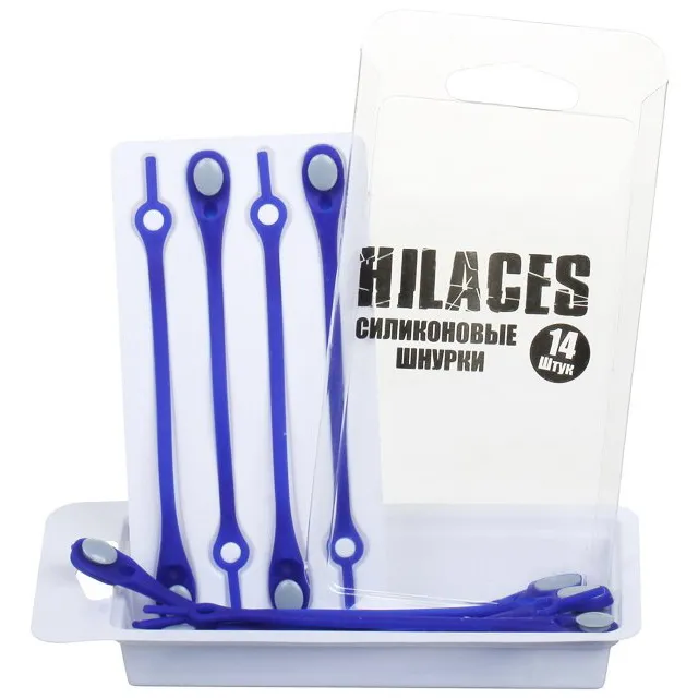 Шнурки силикон HILACES [61-046-20]