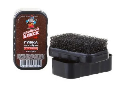 Губка для обуви ДВОЙНОЙ БЛЕСК [66-043-20]
