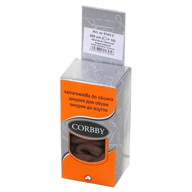 Шнурки для обуви CORBBY [66-227-20]