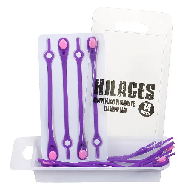 Шнурки силикон HILACES [61-047-20]