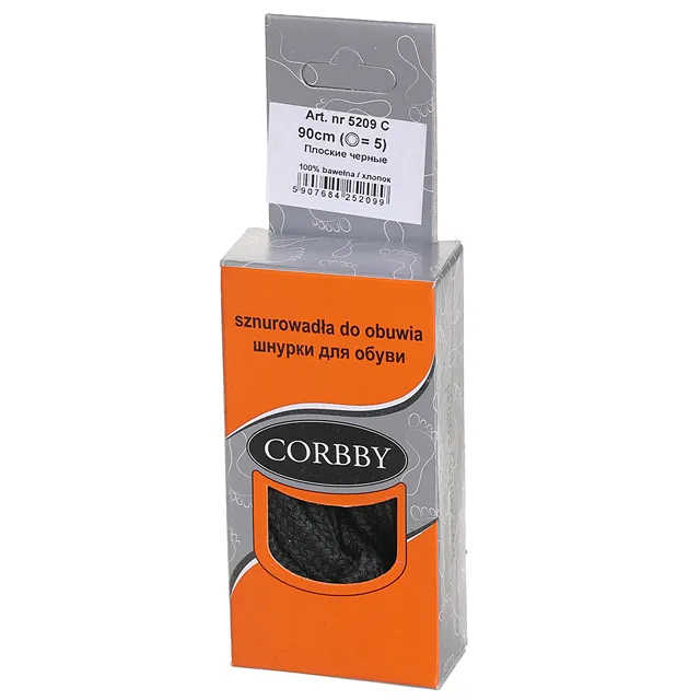 Шнурки для обуви CORBBY [66-016-20]