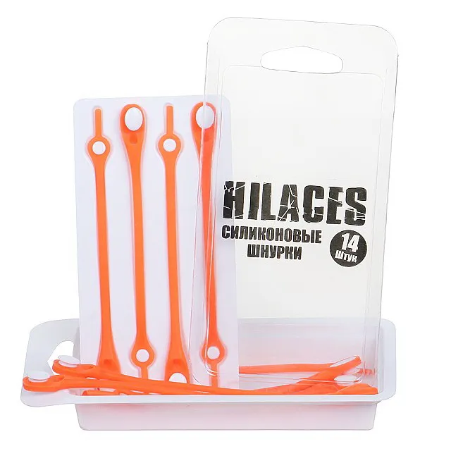 Шнурки силикон HILACES [61-042-20]