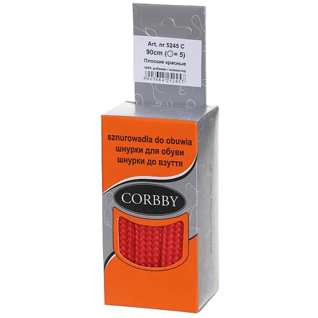 Шнурки для обуви CORBBY [66-020-10]