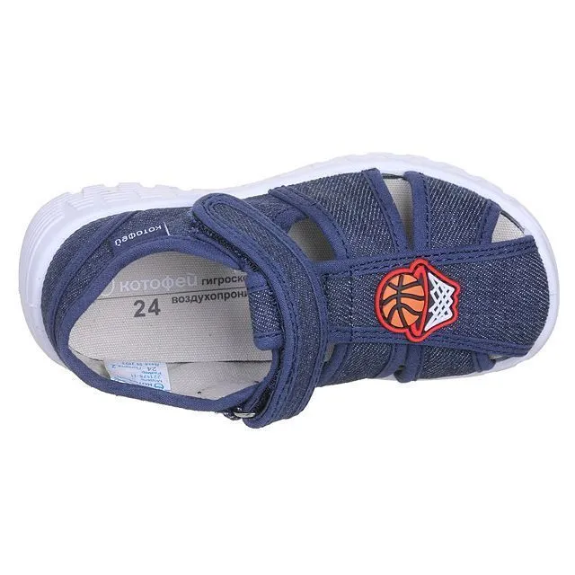 Туфли текстильные КОТОФЕЙ [91-833-10]