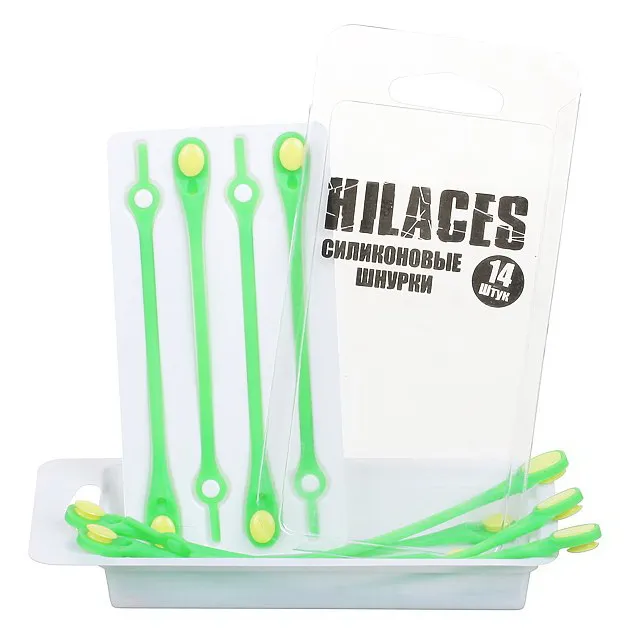 Шнурки силикон HILACES [61-041-20]