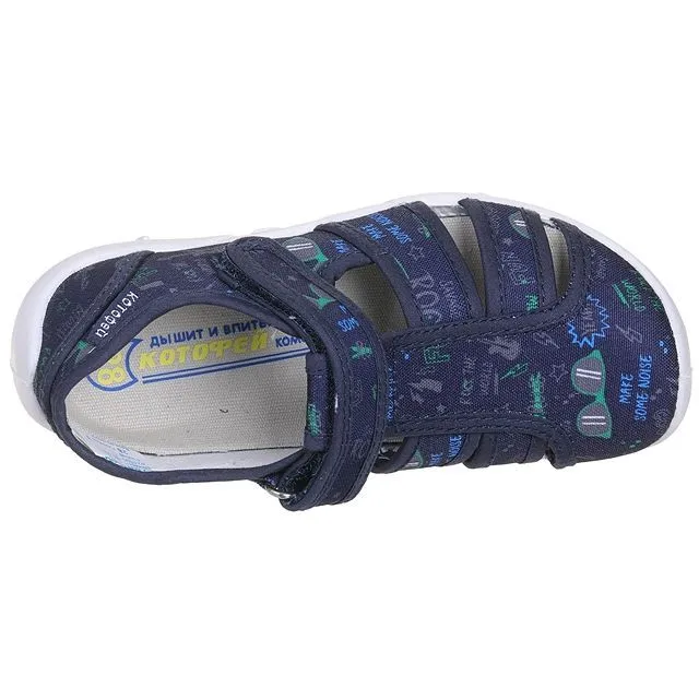 Туфли текстильные КОТОФЕЙ [92-668-10]