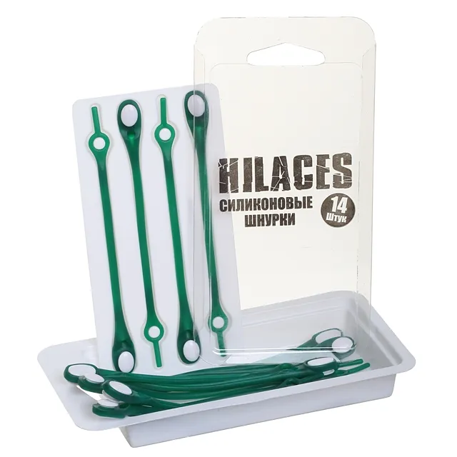 Шнурки силикон HILACES [61-082-20]