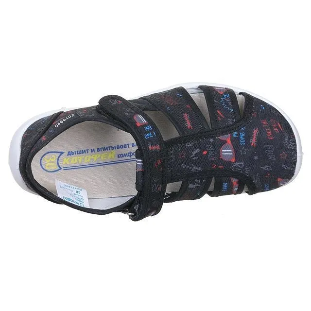 Туфли текстильные КОТОФЕЙ [92-413-10]