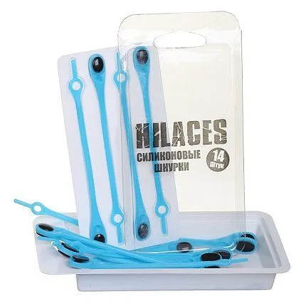 Шнурки силикон HILACES [61-080-20]