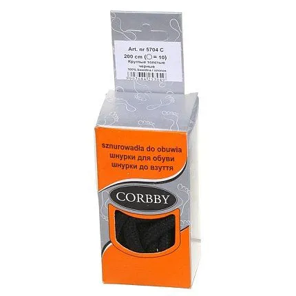 Шнурки для обуви CORBBY [66-228-20]