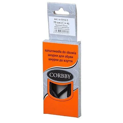 Шнурки для обуви CORBBY [66-284-10]