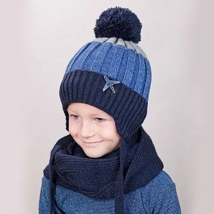 ъ_Шапка (комплект)  ПОЛЯЯРИК  [60-813-10]