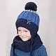 ъ_Шапка (комплект)  ПОЛЯЯРИК  [60-813-10]