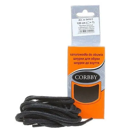 Шнурки для обуви CORBBY [66-213-20]