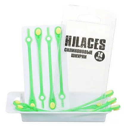 Шнурки силикон HILACES [61-041-20]