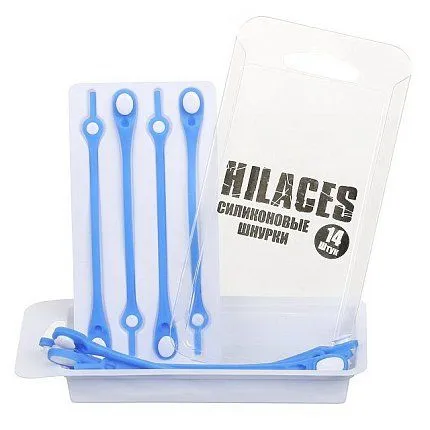 Шнурки силикон HILACES [61-037-20]
