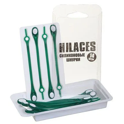 Шнурки силикон HILACES [61-082-20]