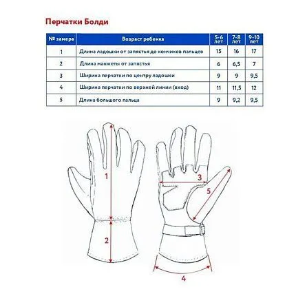 Перчатки OLDOS [62-113-20]
