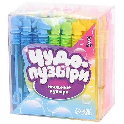 Игрушка 64-006-10 Игрушка Мыльные пузыри нелопающиеся «Единороги»,  4878473